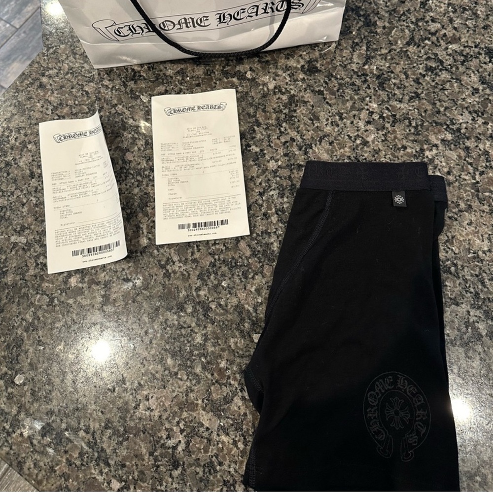 Chrome Hearts Black Boxer Briefs